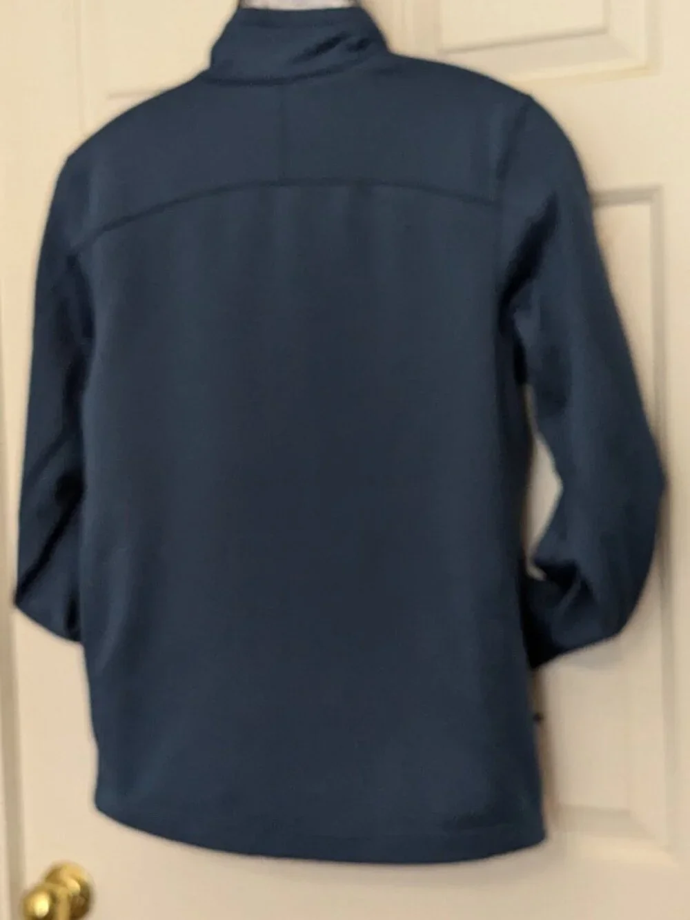 The North Face Men's Glacier Full Zip Fleece Jacket Size S Blue .